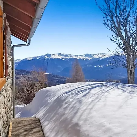 Chalet Tiny House Facing The Alps - In, Out