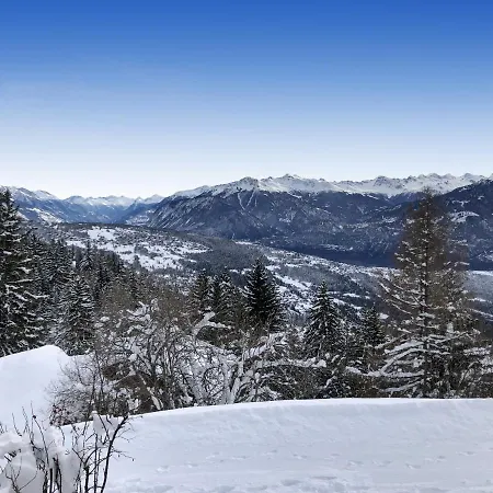 Tiny House Facing The Alps - In, Out Chalet Anzère